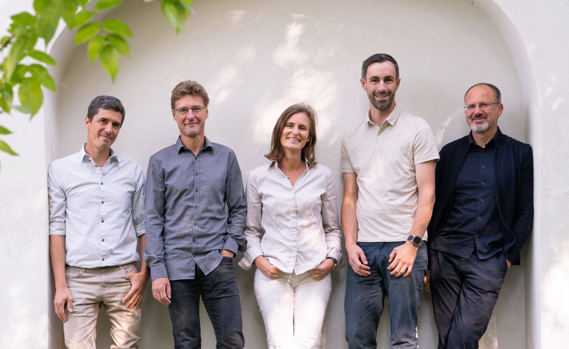 Bild: Die neue Zusammensetzung der Partnerschaft mit Stephan Gentz, Jochen Rümpelein, Birgit Kröniger, Simon Winkler und Robert Wenk